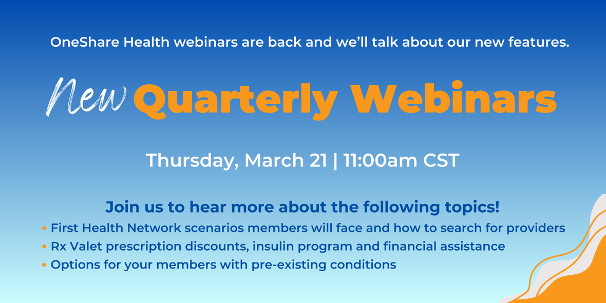 New Quarterly Webinars Newsletter Section