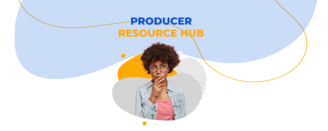 Producer Resource Hub Header for Producer Newsletter