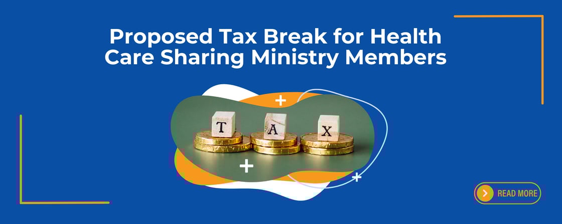 Proposed Tax Breaks for HCSM Members - Newsletter Graphic