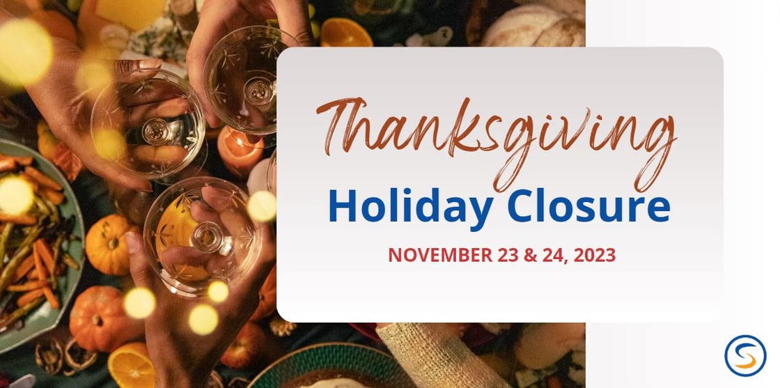 Thanksgiving Holiday Closure - Small